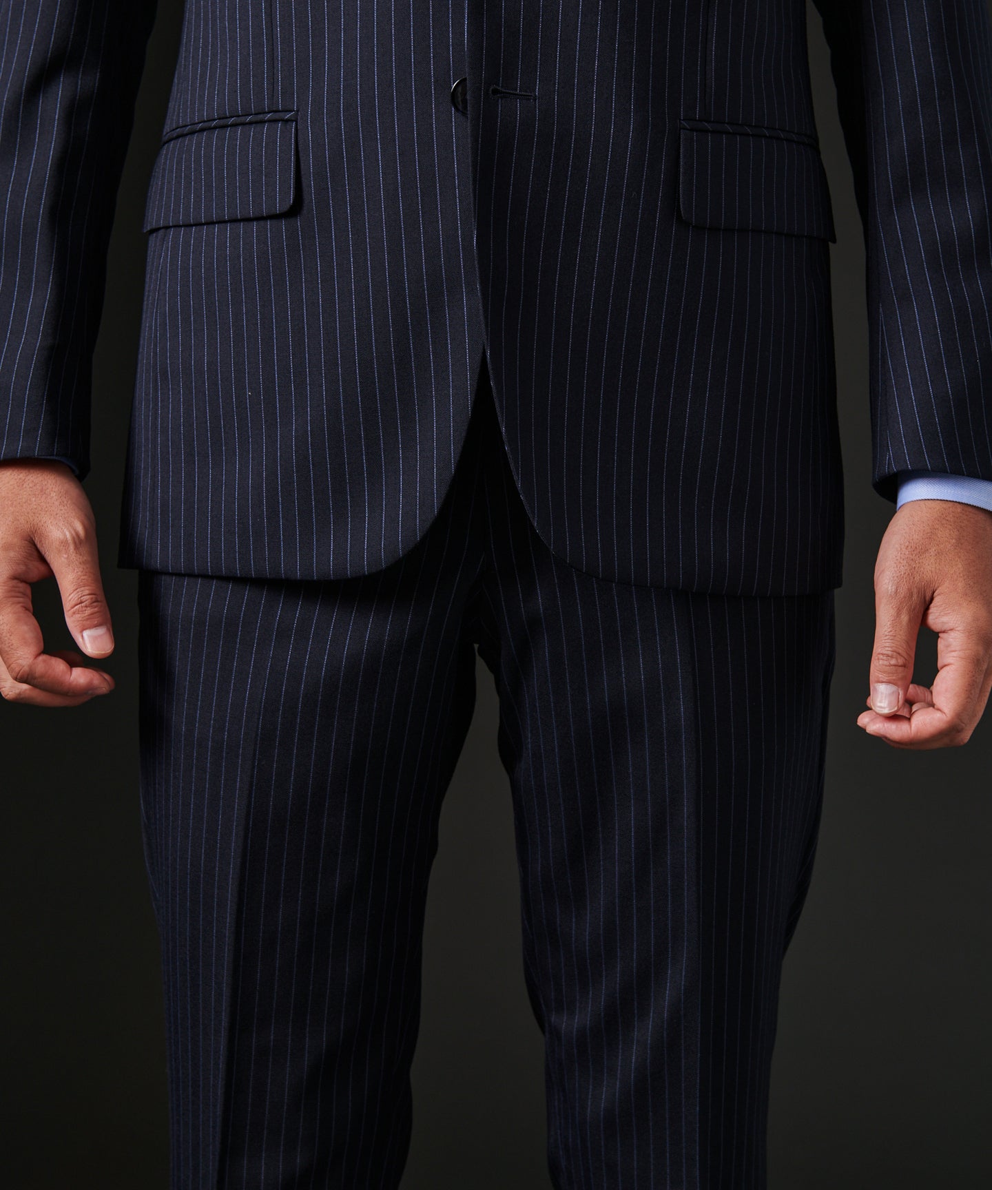 HIROKO KOSHINO TWピンストライプスーツ